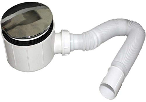 Idralite Bonde Siphoide 90mm avec Tuyau Flexible