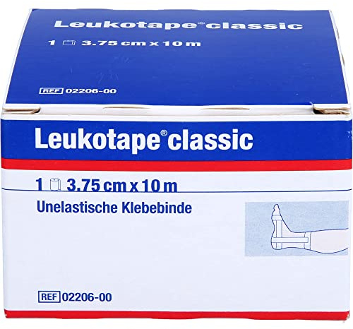 Leukotape Classic 10 M X 3,75 Cm Weiss 2206