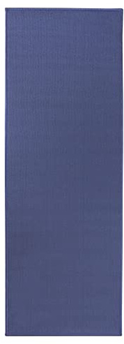 Ritz Washable Stain Resistant Kitchen Rugs with Latex Backing, Kitchen Mats for Floor, 20x60 Blue, John Ritzenthaler Company