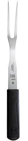 Mercer Culinary Millennia Black Handle 8 Cooks Fork