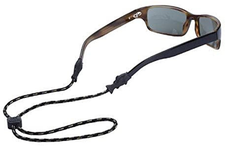 Chums Fish Tip Eyewear Retainer Holder Strap for Sports & Outdoors - Women & Men Sunglasses Strap - 3MM Nylon Rope Cord - Olive