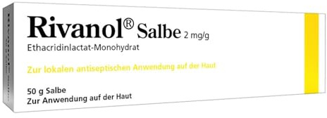 Rivanol Salbe 50g zur antiseptischen Anwendung auf der Haut