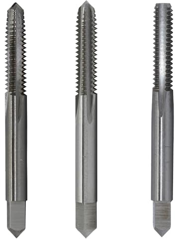 Drill America DWT54511 5/16-18 UNC High Speed Steel Tap Set