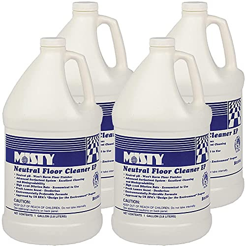 MISTY Optimax Neutral Floor Cleaner EP - 1 Gallon (Case of 4)