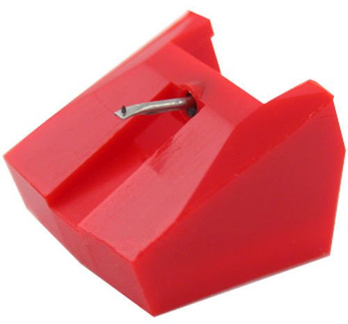 SANSUI Phonograph Record Turntable Needle - Compatible with P-D10, P-D20, P-D30, P-M77, P-M99, DA-T500 - Includes Stylus - Red