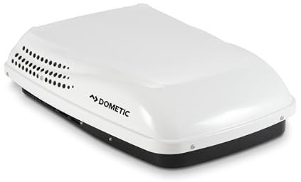 Dometic Penguin II - Aire acondicionado de techo de perfil bajo de alta eficiencia, aplicación con conductos o sin conductos (13.5 K BTU, blanco polar)