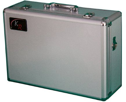 KR Funda de aluminio para necronas de tamaño estándar multicasa: capacidad para 5 espectros, 1 guadaña nocturna/guadaña Doom más soporte, 20 soldados