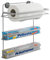 Metaltex Eureka Küchenrollenspender 3-Etg, Edelstahloptik