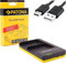 Patona 1957 - USB caricabatterie dual per batterie Fujifilm NP-W126 NP-W126s
