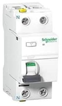 Schneider Disjoncteur différentiel électrique 2P 40A 30mA Type AC A9Z11240