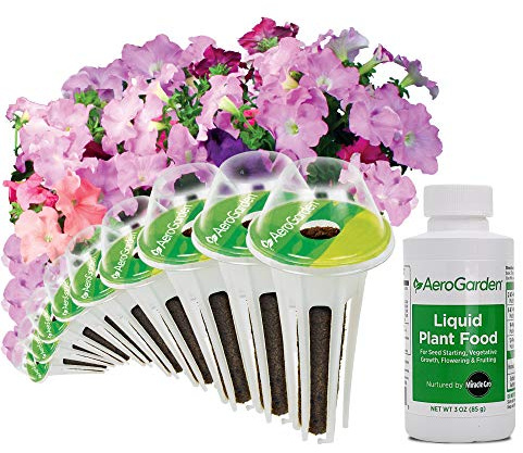 AeroGarden Cascading Petunias Seed pod Kit for AeroGarden Hydroponic Indoor Garden, 9-Pod