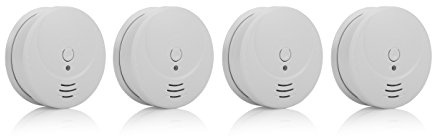Smartwares TÜV Rauchmelder/Brandmelder, DIN EN 14604, reinweiß, RM149/4_1J