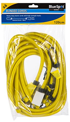 Blue Spot Tools 6 Piece 120cm Bungee Cord Set