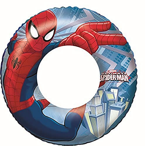 Bestway 98003 - Flotador Hinchable Infantil Spiderman 56 cm