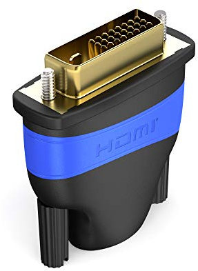 KabelDirekt – HDMI DVI Adapter (High Speed HDMI – DVI Adapter, Full HD 1080p) – TOP Series