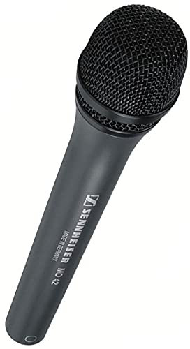Sennheiser MD 42 – Black Handheld Microphone [Electronics]