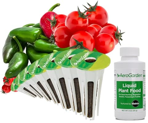 AeroGarden Salsa Garden Seed Pod Kit, 9-pod