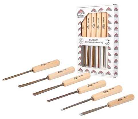 Serie 6 gubias para escultor Stubai