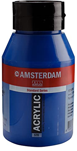 Amsterdam Standard Series Acrylic Jar 1000ml Phthalo Blue 570 (17715702)