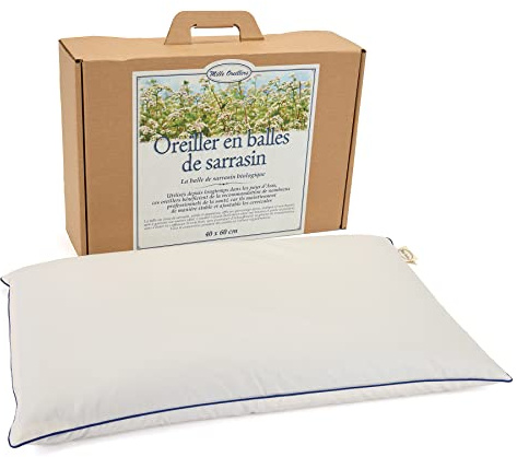 MILLE OREILLERS Oreiller Sarrasin Bio 40 x 60 cm