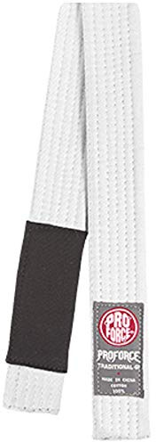 Pro Force Jiu-Jitsu Belts - White - Size A5