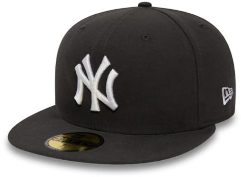 New era New York Yankees MLB Basic Gray 59Fifty Basecap - 7 1/4-58cm (L)