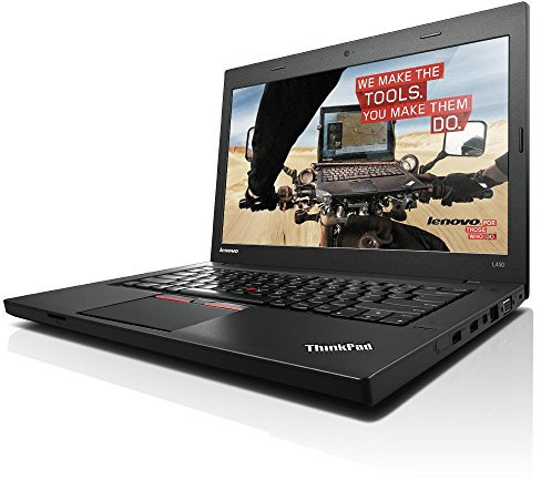 Lenovo ThinkPad L450 20DT - Core i5 5200U / 2.2 GHz - Windows 7 Pro 64-Bit/Windows 8.1 Pro 64-Bit - 8 GB RAM - 256 GB SSD TCG Opal Encryption 2