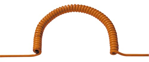 Bachmann clasic-line - Cable rizado poliuretano 5g1,50mm2 1000 naranja