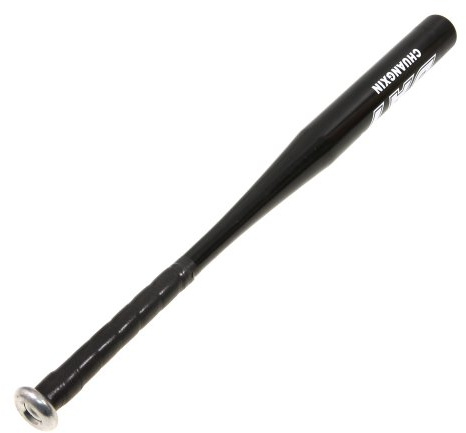 32'' 81cm Baseball Softball Bat Racket Aluminum Alloy Black Outdoor Sports
