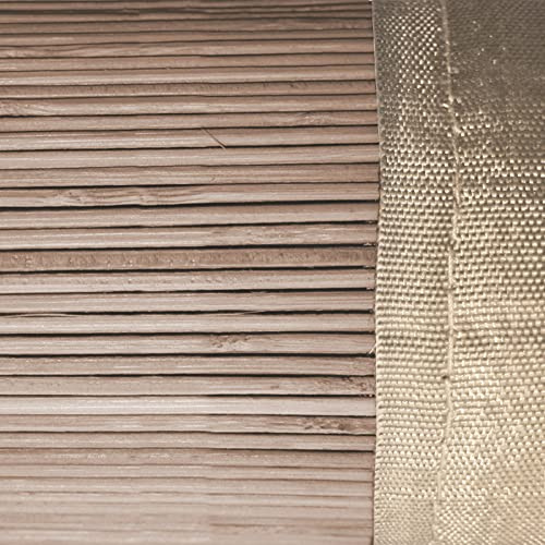 VERDELOOK Oceania, tapparella in cannette di bambù Sottile, 150x230 cm, Naturale