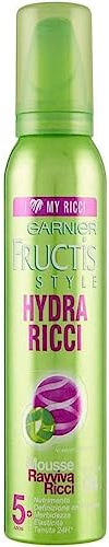 Garnier Fructis Style - Espuma Hidra-Rizos 5 Acciones Fructis Style 200ml