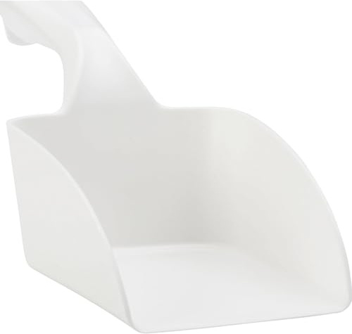 Vikan - Hygiène - Pelle à Main - Droite - Polypropylène - Blanc - 1L