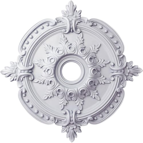 Ekena Millwork CM28BE 28 3/8OD x 3 3/4ID x 1 5/8P Benson Classic Ceiling Medallion
