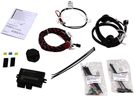 Westfalia Elektrosatz 13-polig und fahrzeugspezifisch für VW Caddy 3 + 4 (inkl. Life und 4x4 / 4-Motion) (ab BJ 09/2010)