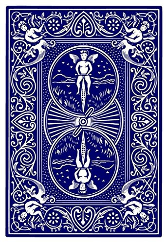 Bicycle Le Jeu biseauté Bleu Tour de Magie