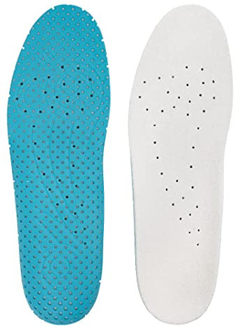 Bama BARFUSS-Fussbett Einlegesohlen, Weiss/farblos, 45 EU