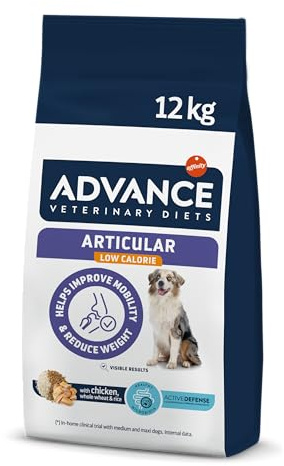 Advance Veterinary Diets - Articular Reduced Calorie - Cibo per Cani con Problemi Articolari e Sovrappeso - 12kg