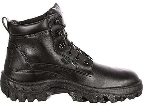 ROCKY TMC Public Service Boots, Black, Size 11.5(WI)