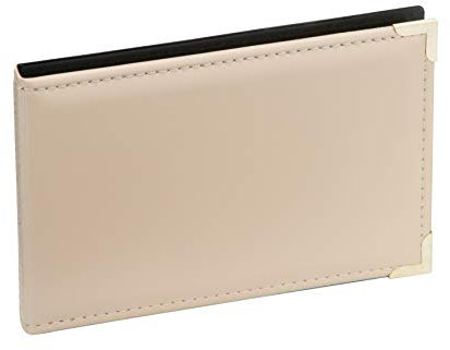 Kenro Ivory Leather Look Mini Photo Album for 36 photos 6x4 inch / 10x15cm with Gilt Corners Landscape Photographs, Carlton Series – APL150IV