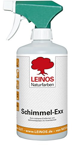 LEINOS 960 Schimmel-Exx 0,5 l zum sicheren Entfernen von Schimmelpilzen im Innenbereich ohne Chlorchemie leicht fließende Flüssigkeit.