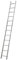 Scala singola in alluminio normativa EN 131, gradini 12
