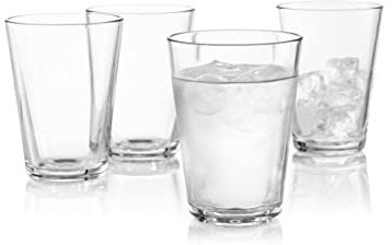 EVA SOLO Kubek Thermo 350ml Legio Nova, Glas, Transparent, 5 cm, 8 Stück (1er Pack)