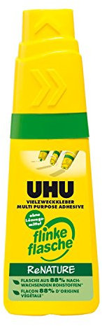 UHU 46340 Flinke-Flasche ohne Lösungsmittel, 1 x 40 g