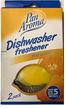 Pan Aroma Dishwasher Freshener Lemon 2 Pk