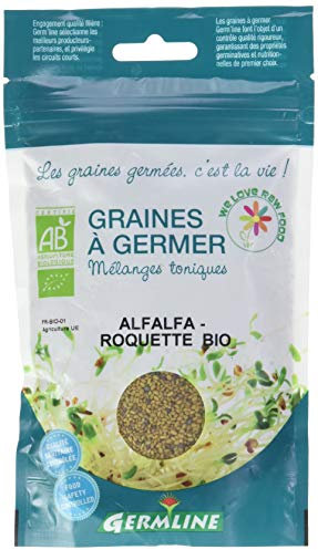 Germ'Line Graines Alfalfa Roquette à Germer 150 g BIO