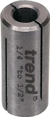 Trend Collet Sleeve, 8mm to 9.5mm Reduction Sleeve for Smaller Shank Cutters, CLT/SLV/895