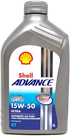 Shell 1525001 Motoröl Ultra Advance Ultra 4 SAE 15W-50, 1 L