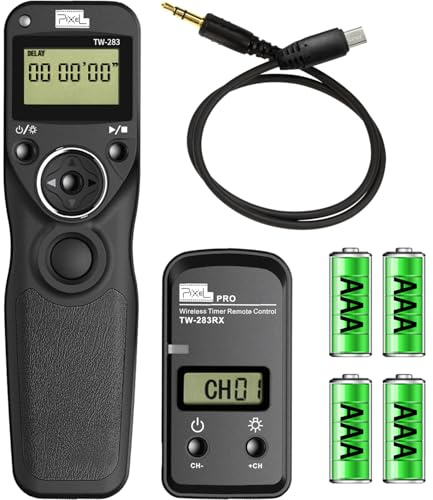 Camera Wireless Shutter Remote Release Control TW283 Compatible with Fujifilm GFX50S X-Pro2 X-H1 X-T2 X-T1 X-T10 X-T20 X-T100 X-E2S X-E2 X-M1 X-A3 X-A2 X-A1 X-A10 X100F X100T X70 X30 XQ2 XQ1