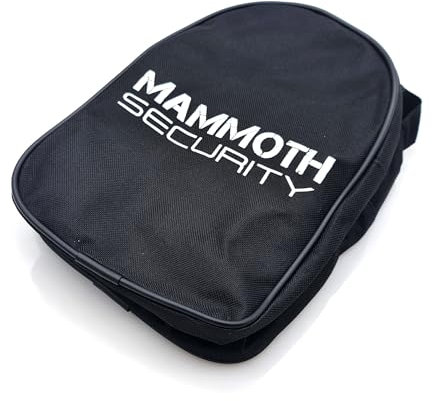 Storage Pouch For Mammoth Lock And Chain With Pillion Seat Straps