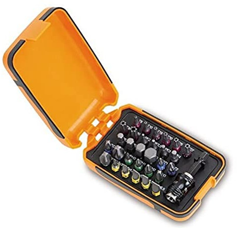 Beta 860MIX/A31 - Serie di 30 inserti colorati con portainserti magnetico in astuccio tascabile